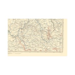 Historical Civil War Map – Illinois Indiana Ohio Kentucky – Bien 1895 – Vintage