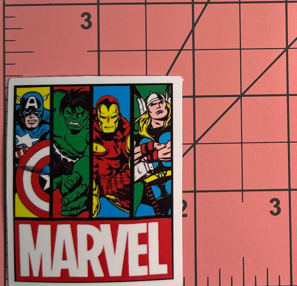 MARVEL SUPERHEROS * Your Choice *Vinyl Sticker Laptop Notebook Tumbler Car New