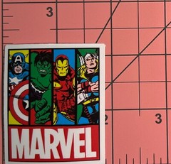 MARVEL SUPERHEROS * Your Choice *Vinyl Sticker Laptop Notebook Tumbler Car New