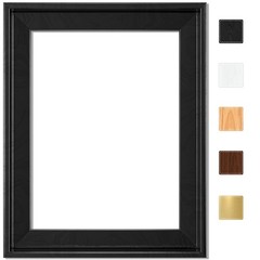 Floating Frame for Canvas Print fits 1 1/4″ Deep Canvas Painting Floater Frames