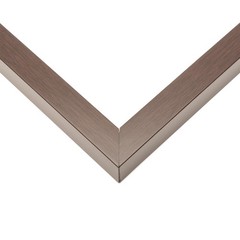 28×40 Shadow Box Brown Walnut Finish Solid Wood Display Frame | 0.875 Inch Mould