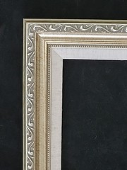 Ornate Silver Frame w/Linen Liner~ for Canvas~Oil Painting~Portrait~Ass’t Sizes