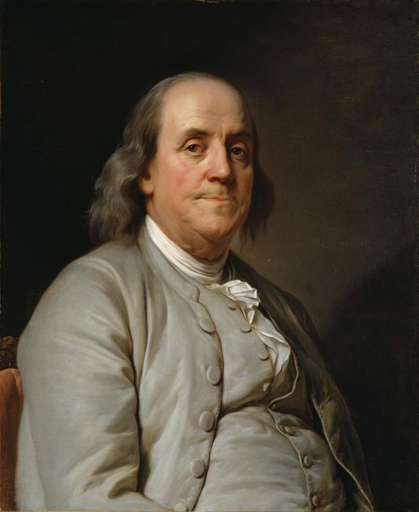 BENJAMIN FRANKLIN FOUNDING FATHER GLOSSY POSTER PICTURE PHOTO PRINT BANNER 8873