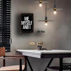 Simple Rust Sign solid monochrome text sketch minimalist indoor vanity walls