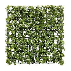 20in Artificial Faux Olive Reineckea Mat Wall Hedge Decor Fence Panel Grass