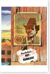 Defense Billboard Chewing Smokeless Tobacco Snuff Health Risk Warning Poster
