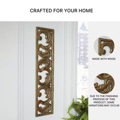 Candelario 42 In. X 10 In. Gold by Ashley Wood Work Wall Art