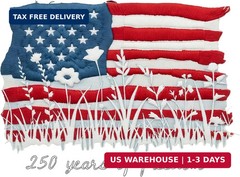2pcs 250th Anniversary USA Gifts for Women – Cute Patriotic Car Window Stickers,