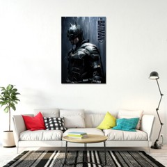 The Batman – Movie Poster (Profile Blue – Rainfall) (Size: 24″ x 36″)