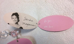 Sandra Magsamen Pink Ceramic «When god created grandmothers I was given the best