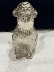 Target Easter Bunny Rabbit Hare Silver Tone Metal Easter Decor Farmhouse Spring