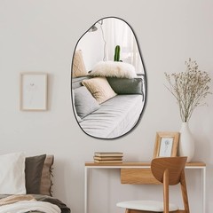 NEW Irregular Asymmetrical Wall Mirror Decorative Vanity Mirror 33.5×20.5