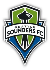 Seattle Sounders FC USA Soccer Football Car Bumper Sticker Decal 4» x 5»