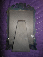 VINTAGE THE WESTON GALLERY PHOTO PICTURE FRAME ANTIQUE GOLD FINISH RECTANGLE 5X3