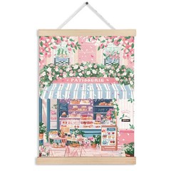FITIE French Patisserie Café Parisian Bakery Wall Art, Bakery Decor, French C…