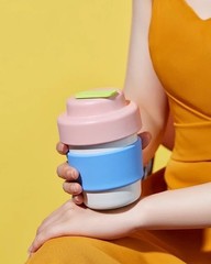 Gummies Thermos, Whimsical Dopamine Vacuum Insulated Tumbler