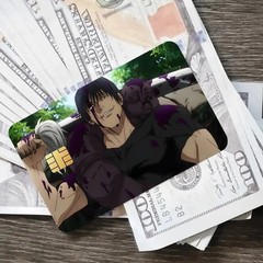 Credit card Skin PACK Jujutsu kaisen X4 | JJK Custom Debit Card Sticker