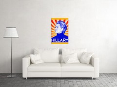 Hillary Clinton Art Wall Indoor Room Outdoor Poster – POSTER 20×30
