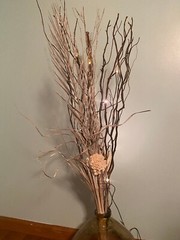 LIGHTSHARE Willow Branch Lighted Natural Decor 36Inch 16LED Brown USB
