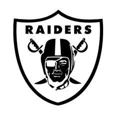 Football Nfl Oakland Raiders Vegas Decal Sticker Auto Waterproof Vinyl Laptop