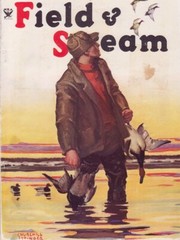 Vintage Field And Stream Magazine Cover Reproduction Metal Sign FREE SHIPPING