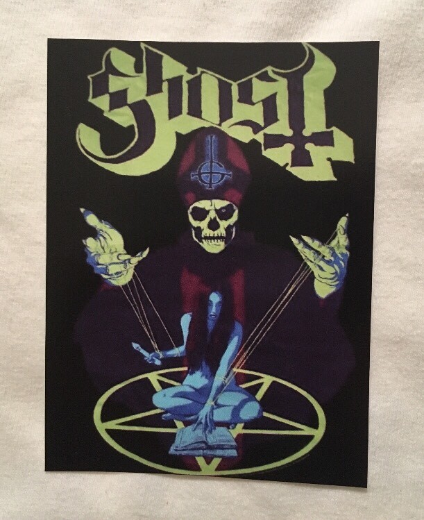 Ghost Band Sticker