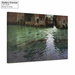 Fritz Thaulow Watermill Wall Art Print: Canvas & Poster