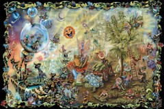 Psychedelic Trippy Fantastic Nature Landscape Wall Art Home – POSTER 20″x30″