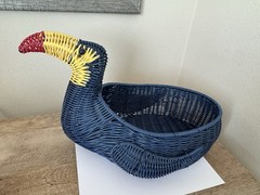Ciroa Toucan Bird Basket Cute Storage Tropical Basket