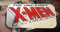 The Uncanny X-Men x men «the uncanny» Sign 8” Hang Or Stand