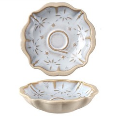 Ceramic Soy Sauce Dish, 2 Oz Beige Dipping Bowls Set, Small Serving Bowls, Se…