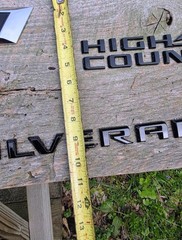 Chevrolet Silverado Duramax LTZ 2500 HD Rustic Wood Garage Art Sign