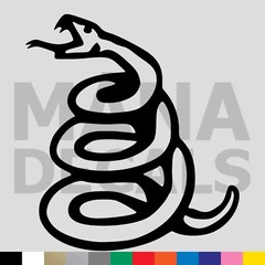 Don’t Tread on Me Snake Vinyl Die Cut Decal Sticker – 2nd Amendment Gun Gadsden