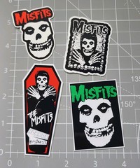 Misfits – Vinyl Sticker Pack (4) Rock Punk Skate stickers