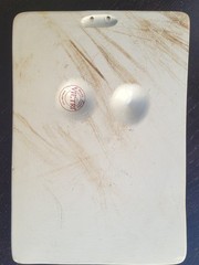 Set of 2 VIETRI ITALY Apples Pomegranate Fruit Rustic White Ceramic Wall Plaques