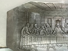 Wendell August Last Supper 12×6 Inches Handmade