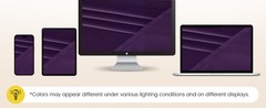 Purple Room Darkening Velvet Curtains, 84 inch Long, Living Room Back Tab & Rod