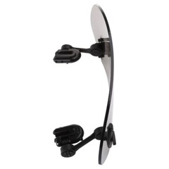 Motorcycle Universal Windshield Clamp-On Variable Windscreen Spoiler Extension