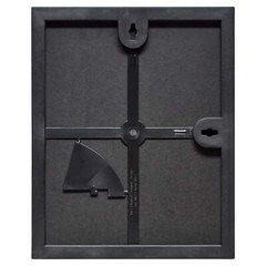 (6 pack) 8×10 Front Loading Basic Tabletop Picture Frame, Black