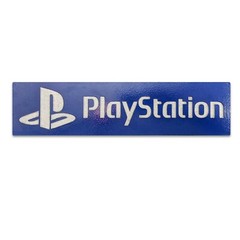 Large Engraved PlayStation Logo Video Game Wall Art Collectable Sign