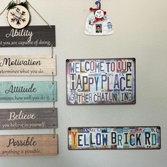 Vintage Welcome To The Laundry Room Wall Decor Metal Sign Tin Signs – wash dr…