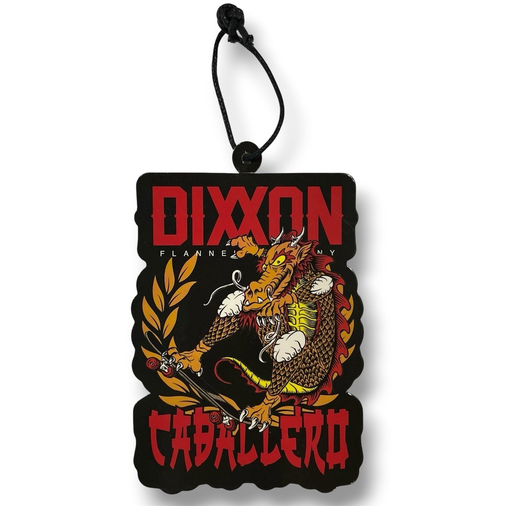 Dixxon Flannel Co STEVE CABALLERO Tag Sticker – Japanese Dragon Skateboarder