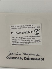 Department 56 Sandra Magsamen Ceramic Plaque