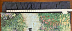 MWW Greg Gawlowski Cat in Garden Tapestry Woven Wall Hanging 35×42 Made in USA