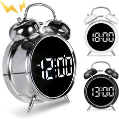 Extra Loud Alarm Clock for Heavy Sleepers Adults, Teens,Kids,Cute Retro Metal,Ol