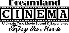 Cinema Theatre customized sign home movie theater vinyl wall decor mural decal