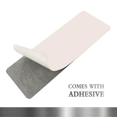 Stainless Steel Metal Door Sign 9x3in Self Adhesive Doorbell Sign Door Plate