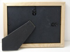 Trust in the Lord, 5×7 wood insert in a wood frame, NOS, holds a 4×6 photo