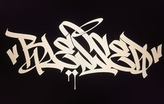 «Blessed» Vinyl Decal Sticker (Graffiti BOMBATOMIK) 8.7″ X 4”.