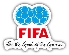 FIFA Logo Soccer Football Car Bumper Sticker Decal 5» x 3»